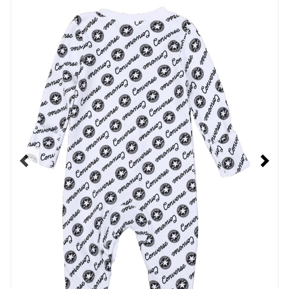 CONVERSE NEWBORN FOOTIE ONESIE - Picture 2 of 4